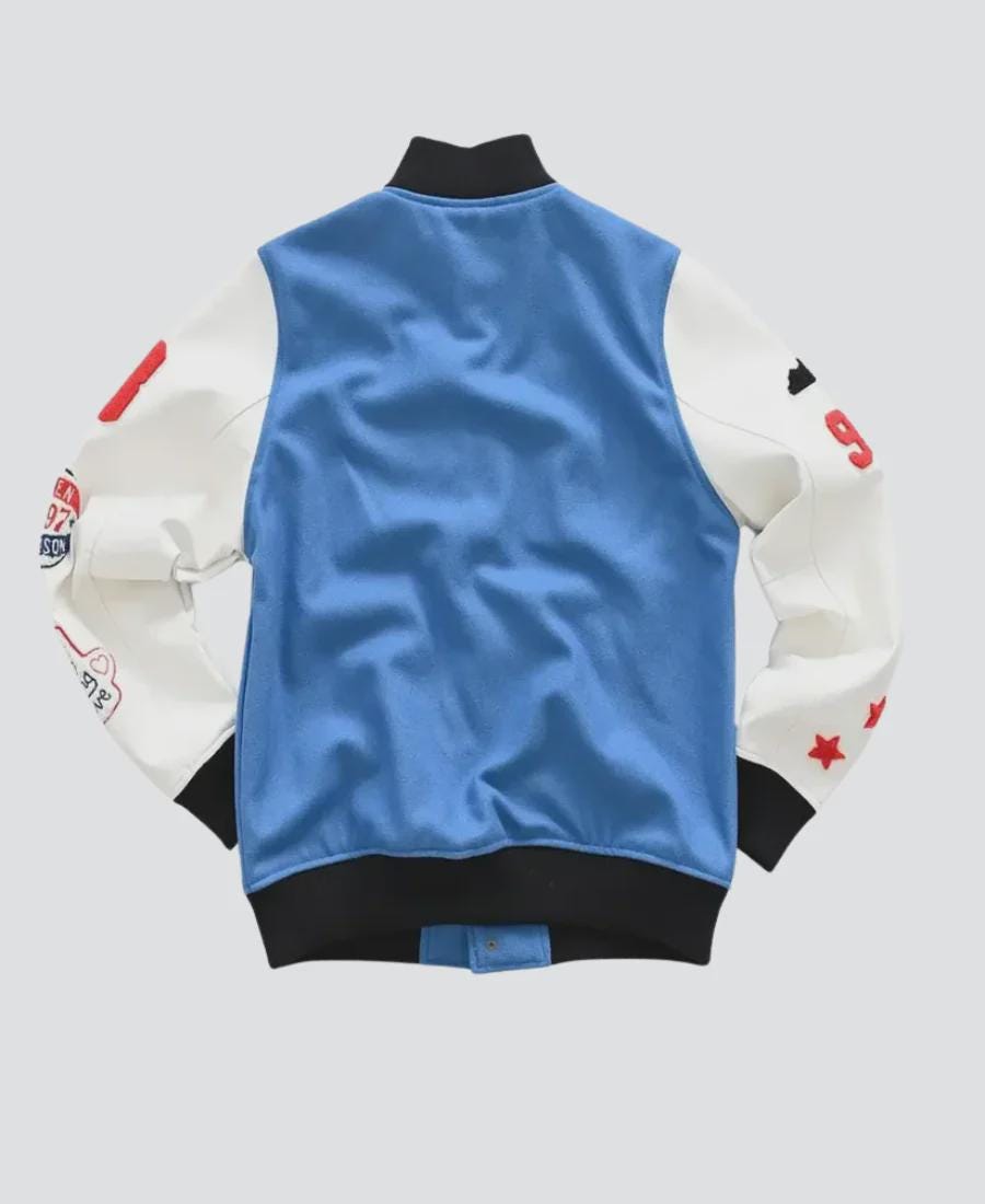 Stephen Curry Iverson The Answer Melton Varsity Jacket