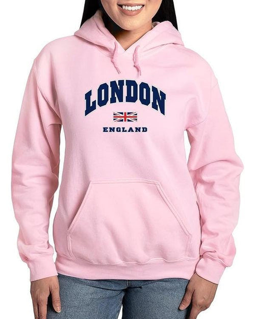 90 Day Fiancé Jessica London England Pink Hoodie | Women’s Graphic Pullover Sweatshirt