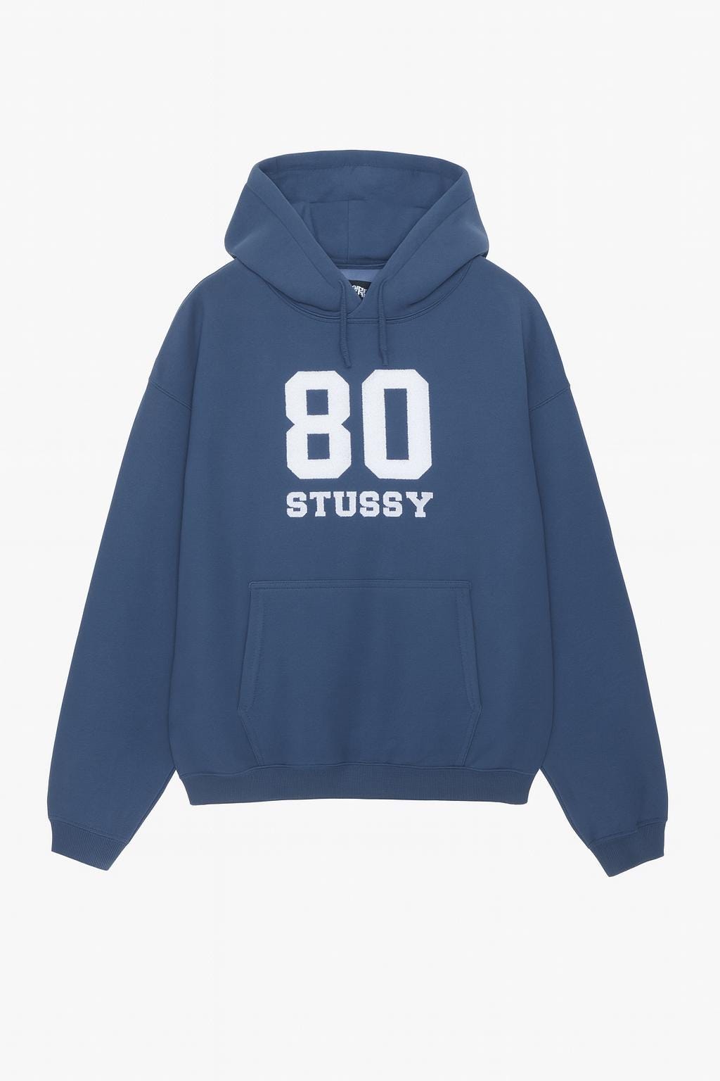 Unisex Printed “80” Hoodie – Streetwear Fleece Pullover, Vintage Number, Cozy Winter Sweatshirt, Urban Hoodie