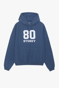 Unisex Printed “80” Hoodie – Streetwear Fleece Pullover, Vintage Number, Cozy Winter Sweatshirt, Urban Hoodie