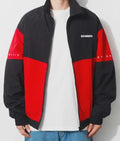 Qt8 Garments Red & Black Track Jacket