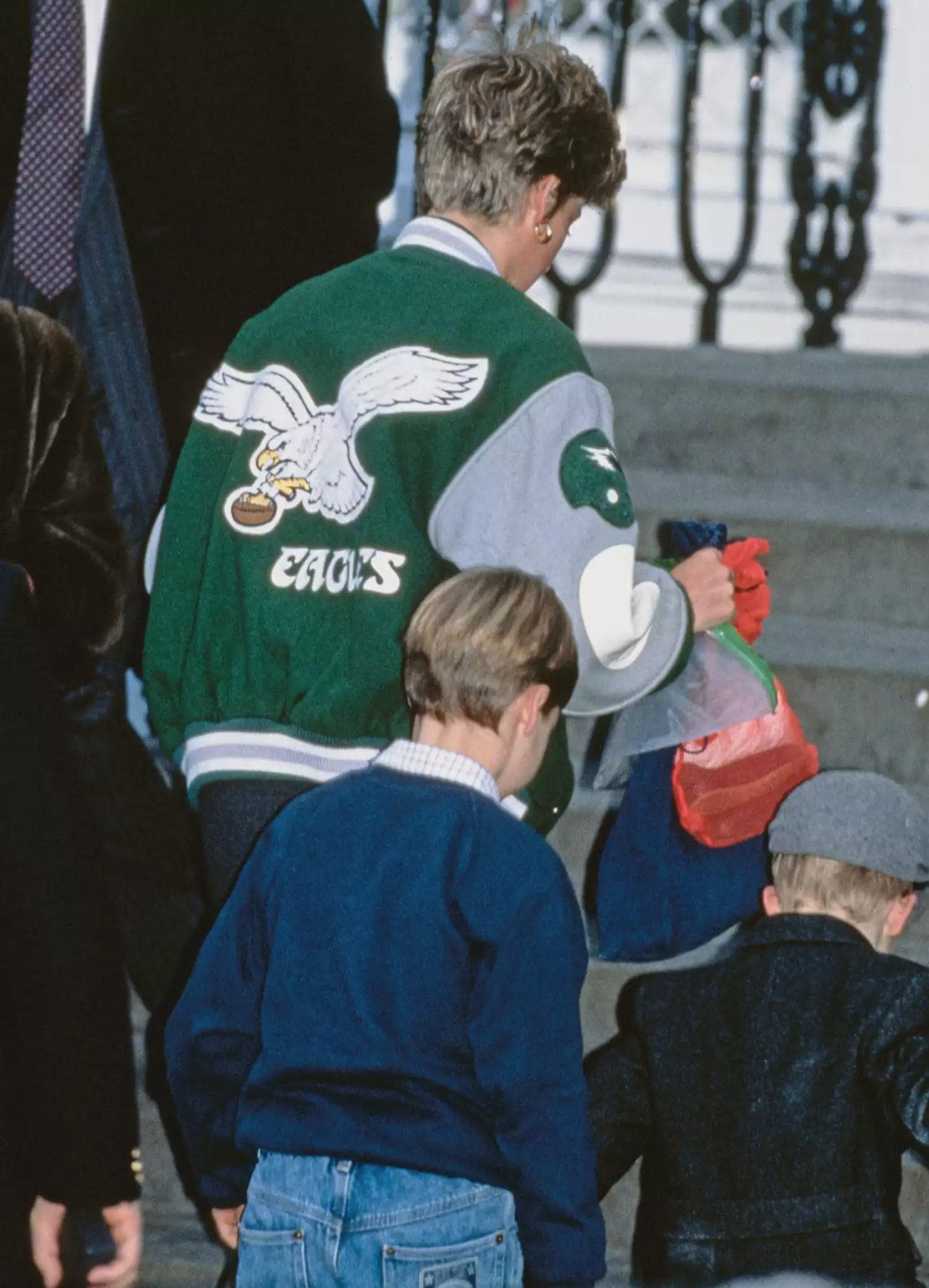 Princess Diana’s iconic Philadelphia Eagles jacket