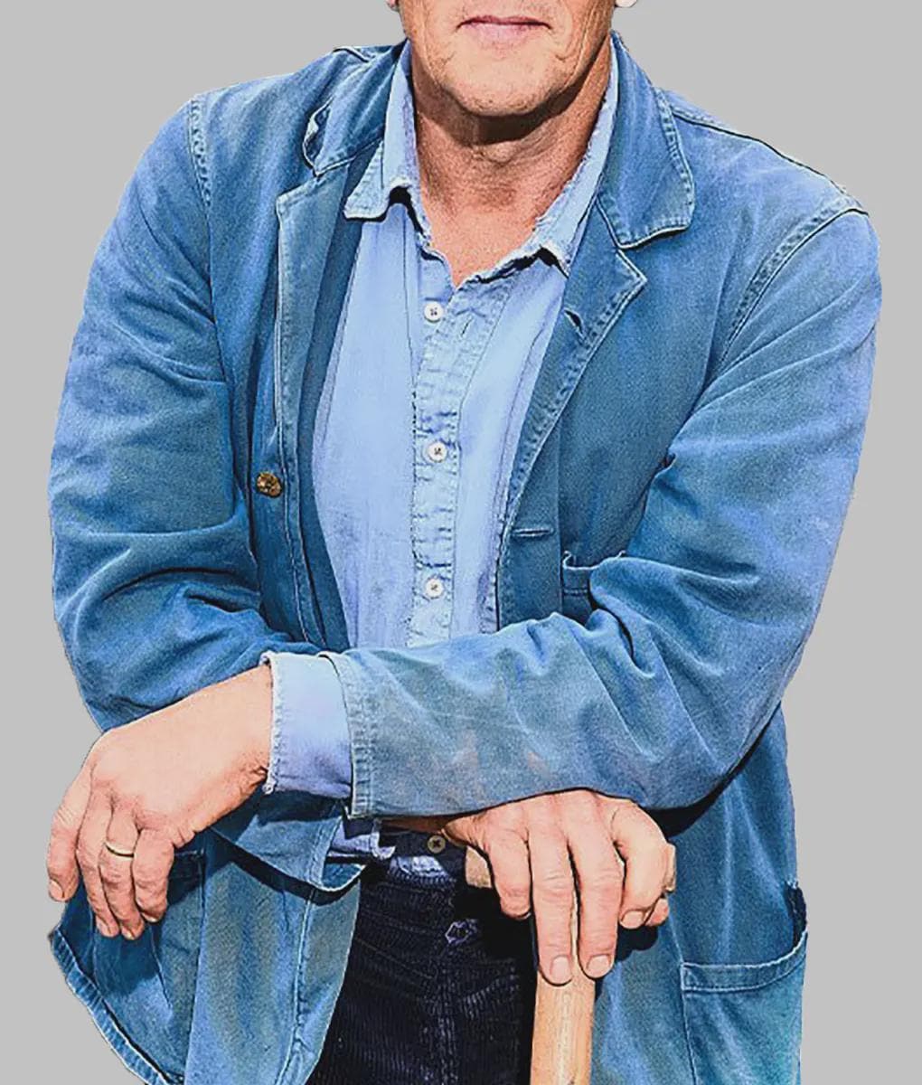 Monty Don Blue Work Jacket